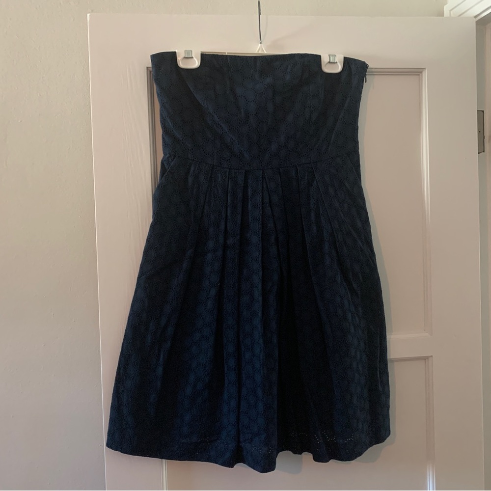 Gap Strapless Blue dress